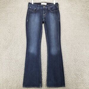 Prvcy Jeans Womens 27 Tall Blue Premium Stretch Denim Bootcut